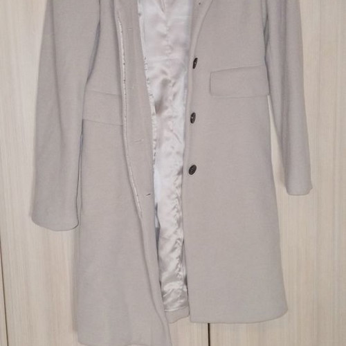 Zara Woman coat used, beige, size S