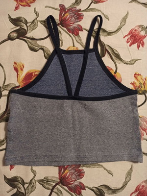 Zara Crop Top Small Blue like new