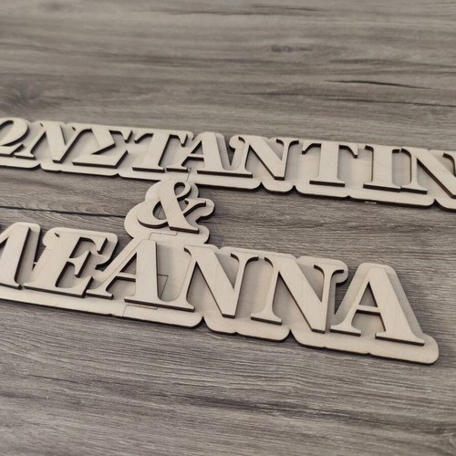 Wooden Letters and Laser Cut Elements for Crafts new