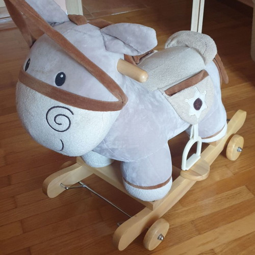 Moni rocking horse/donkey used with donkey sound
