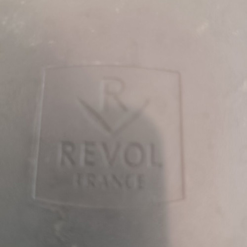Revol Basalt square plates set of 2 pieces like new 25x25 cm