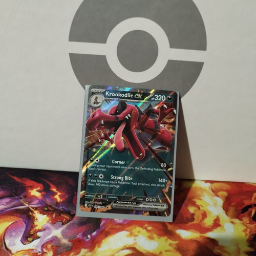 Krookodile ex 055/086 Chaos Rising card like new