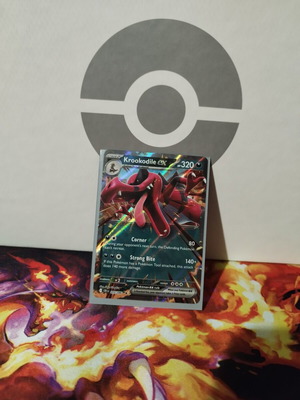 Krookodile ex 055/086 Chaos Rising card like new