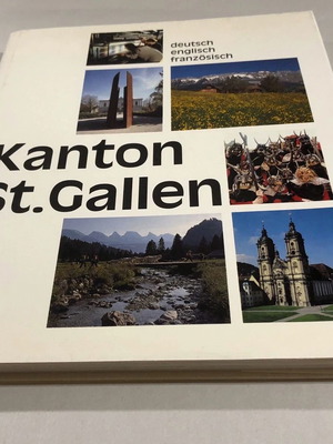 Πολυτελές λεύκωμα Kanton St. Gallen από Josef Anton Appenzeller