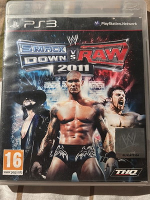WWE SmackDown vs. Raw 2011 PlayStation 3 game used