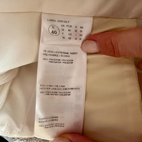 Pronovias wedding dress like new, off-white, size M