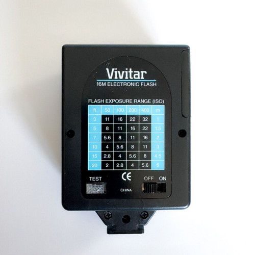 Vivitar 16M Electronic Flash used for film cameras