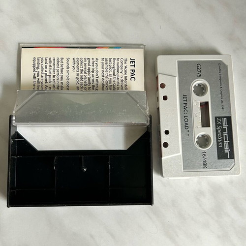 Spectrum Jet Pac cassette used in good condition