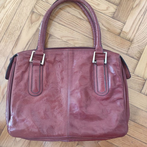 Vintage leather handbag