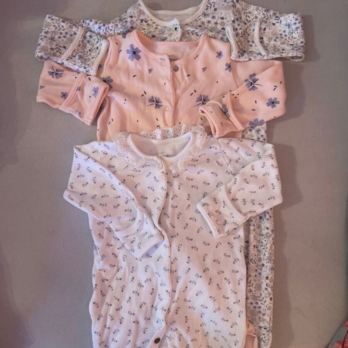 Baby bodysuits new, 3-6 months, Mamas and Papas, cotton