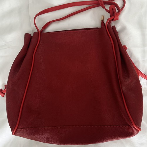Beverly Hills Polo Club Red Tote Shoulder Bag like new