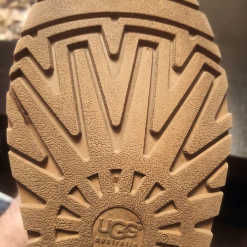 Ugg boots used, size 41, beige and brown