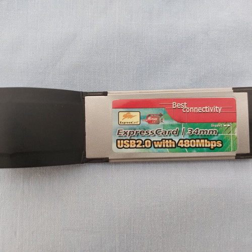 ExpressCard USB 2.0 with 2 ports