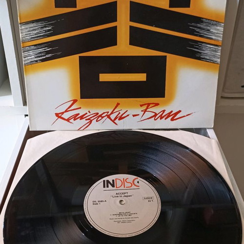 Accept Live In Japan LP used, metal