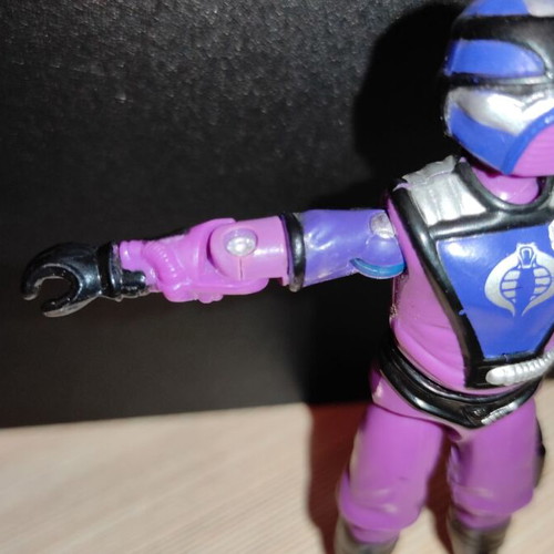 G.I.JOE Techno Viper (v1) 1987 action figure used, complete with accessories