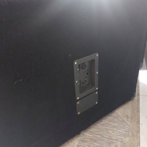 Bass Speaker Cabinets 500W 15" used, made in Germany