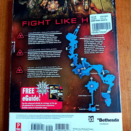 Doom Official Strategy Guide like new, English