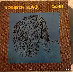 Δίσκος Βινυλίου Roberta Flack Oasis 1988 Atlantic LP, Σχεδόν άψογη κατάσταση μέσα. ,Δίσκος,LP,Jazz