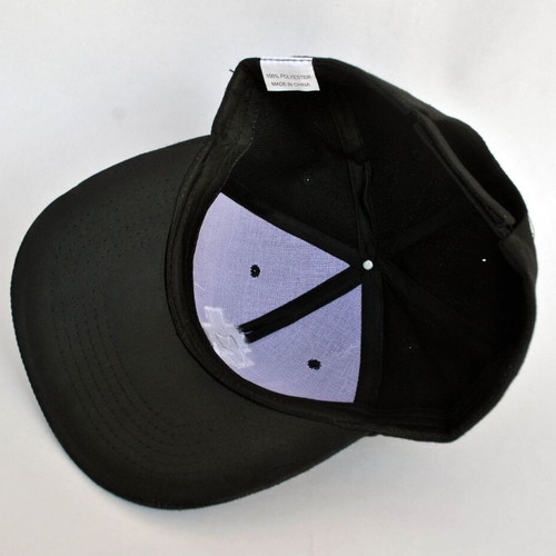 Rammstein black hat with logo like new, one size