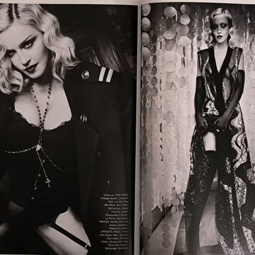 Harper's Bazaar USA 150th Anniversary Madonna Issue like new