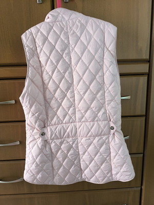 Pink Toi&Moi Vest new, size Small with silver zipper and buttons