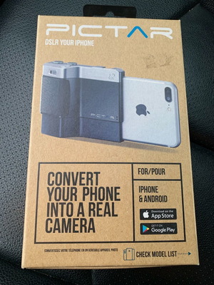 Pictar Grip for phone new, converts into digital camera