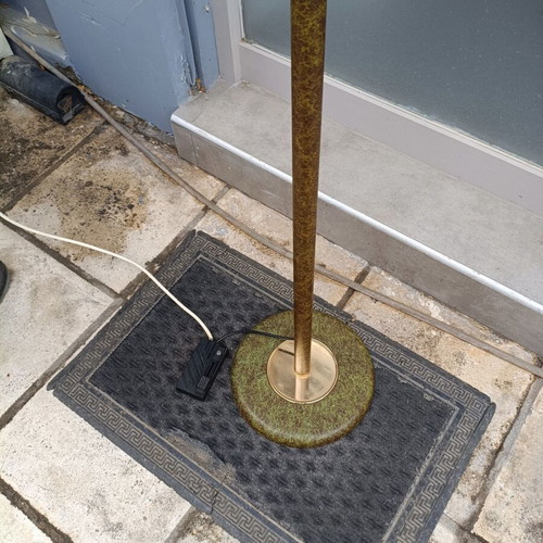 Floor lamp used, Italian vintage with dimmer, 1.86m height