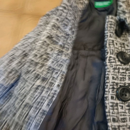 Benetton wool coat for 9-12 months like new