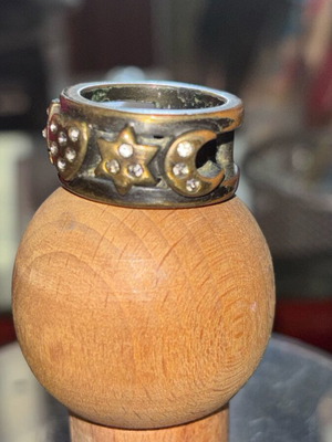 Dyrberg/Kern vintage ring like new, bronze