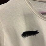 T-Shirt Pink Woman μεταχειρισμένο, μέγεθος XL, με στάμπα