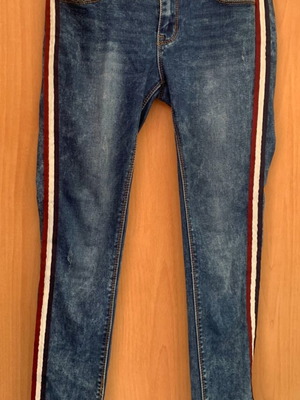 Pants used, blue, size S / 36 / 8
