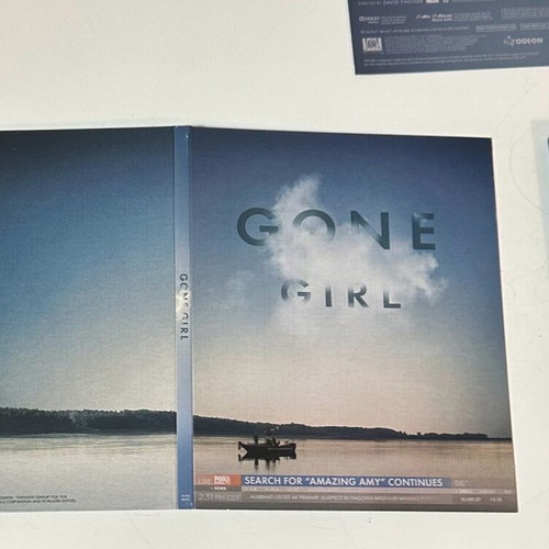Gone Girl Blu-ray like new with Greek subtitles, digipack