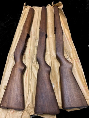 Κοντάκι M1 Garand, ιταλικό ξύλο καρυδιάς, σήμανση MT