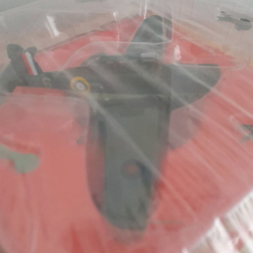 Metallic World War II fighter plane De Agostini new