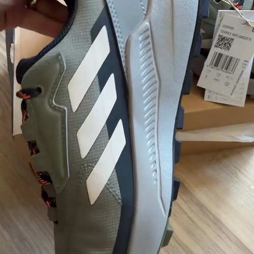 Adidas Terrex Anylander Rain Ready sneakers new, size 41.5, black and green