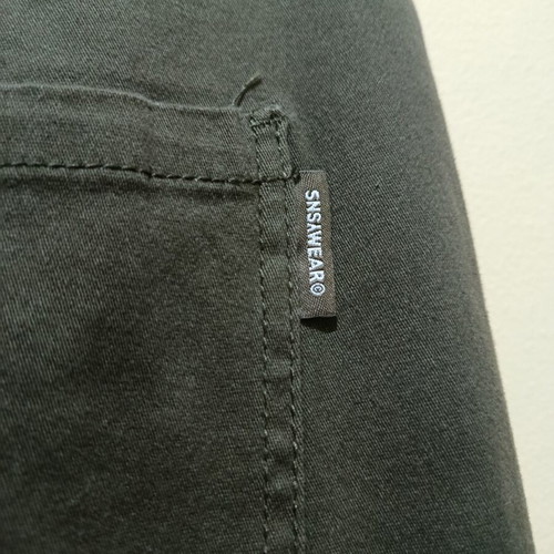 Sinsay men's cargo pants size 28 khaki new with tag