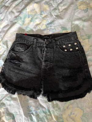 salt & pepper jeans shorts