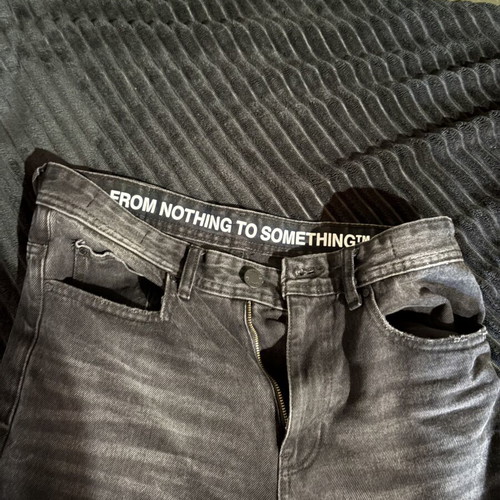 Hoodrich Script Cargo pants like new, black, size XS