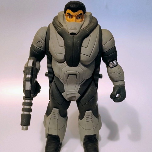 Transformers G1 Cloudburst Pretender figure used custom paint