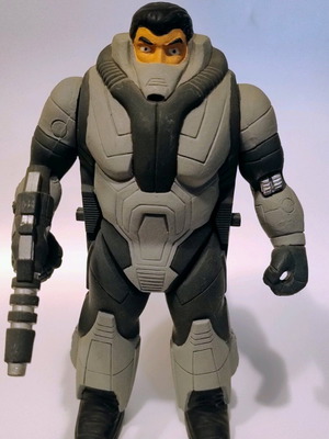Transformers G1 Cloudburst Pretender φιγούρα μεταχειρισμένη με βαμμένη επιφάνεια