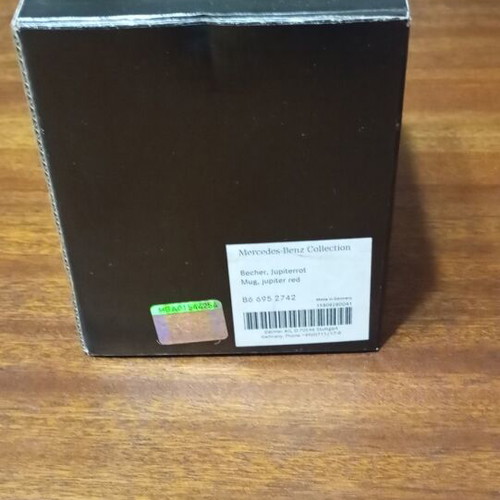 Porcelain Mercedes-Benz cup new with rubber lid 0.3L