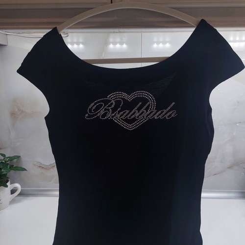 Women's summer blouse black, like new, size M