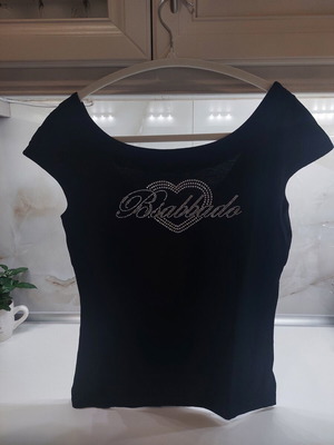 Women's summer blouse black, like new, size M