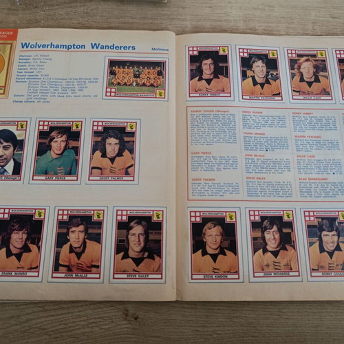 Panini album football 78 used