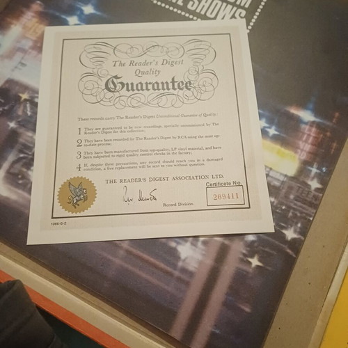 Vinyl box set of 5, like new