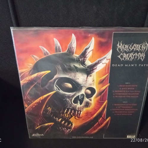 Malevolent Creation Dead Man's Path Vinyl LP, metal