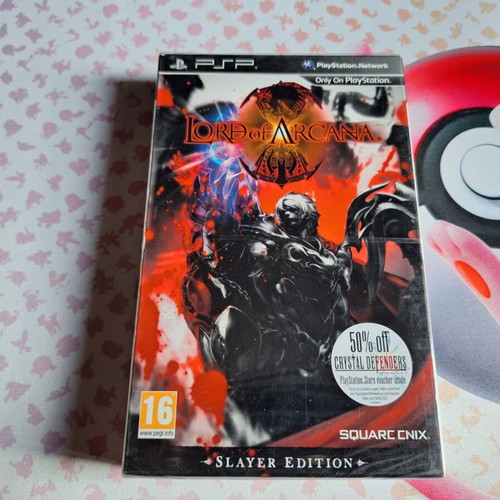 Lord of Arcana Slayer Edition PSP new, collectible with art book and soundtrack CD