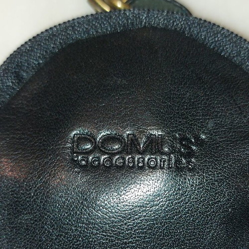 Domus Accessories leather key wallet like new, black