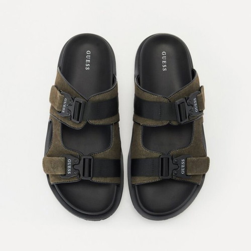 Guess Bahamas Sandals Size 43 New Black