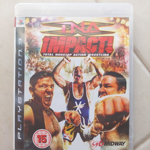TNA Impact PS3 used with manual